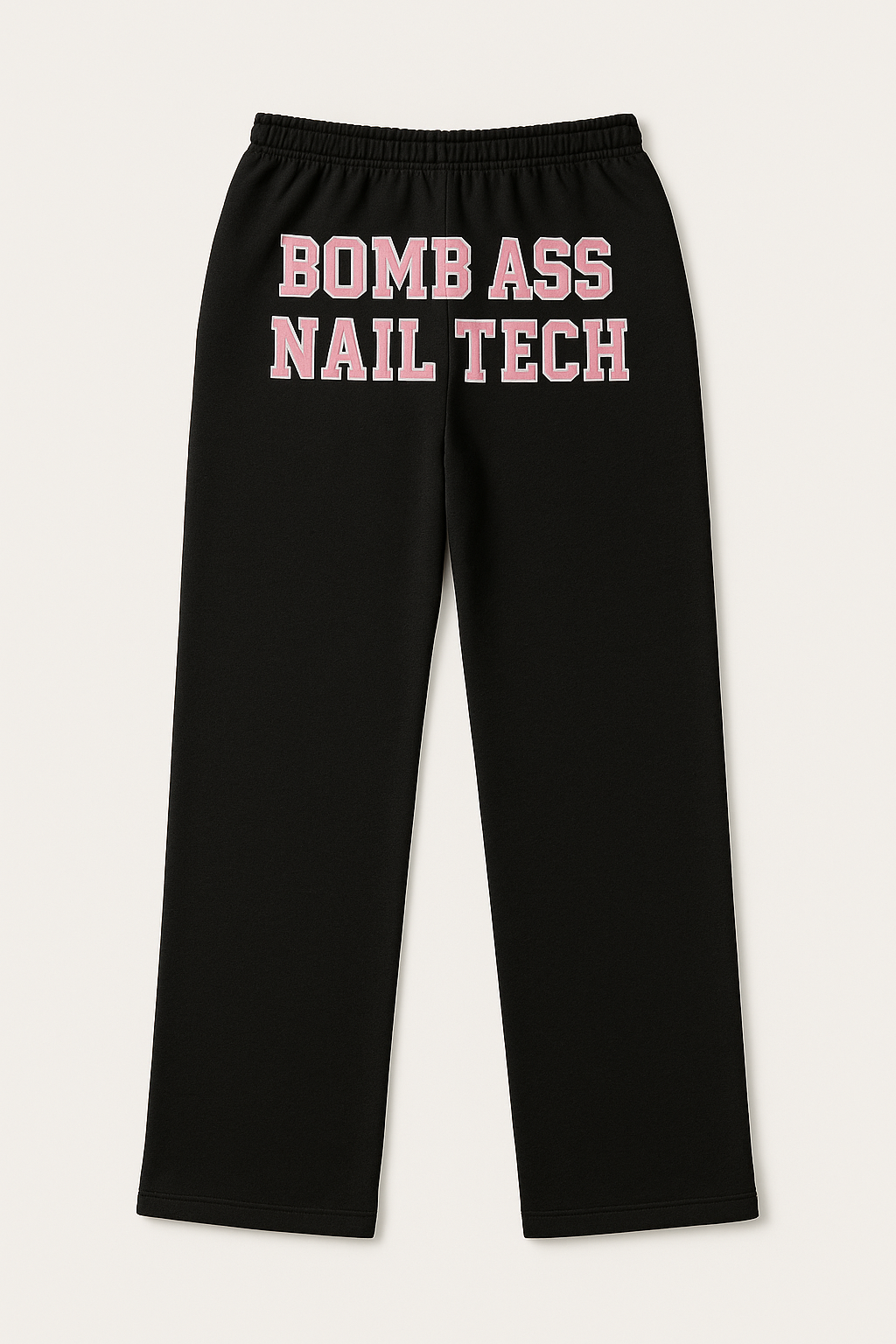 BOMB ASS NAIL TECH – Bootcut Sweatpants